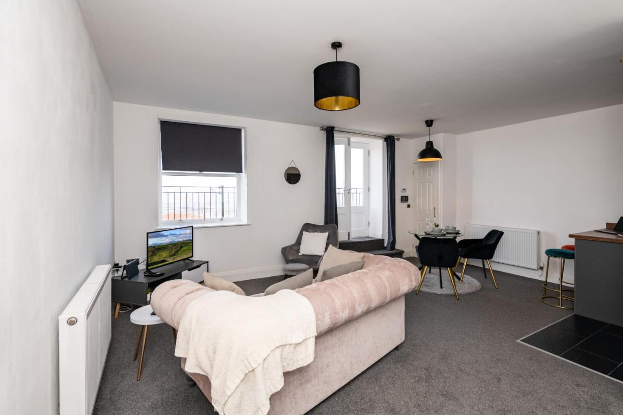 The Croston Balcony Apartment- Morecambe Central Promenade, Beach Front And Sea Views Luaran gambar